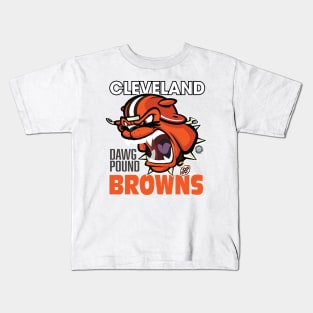 Browns Dog Growler A Kids T-Shirt